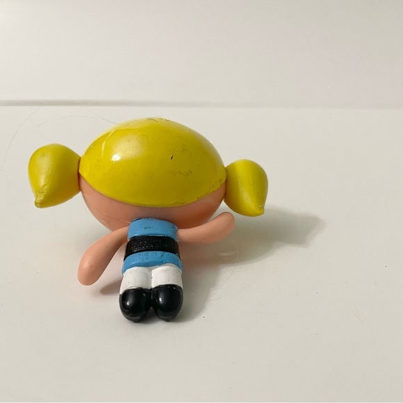 2001 Powerpuff Girls Anime Action Figure Bubbles Cartoon Network 2” Tall - Picture 5 of 10